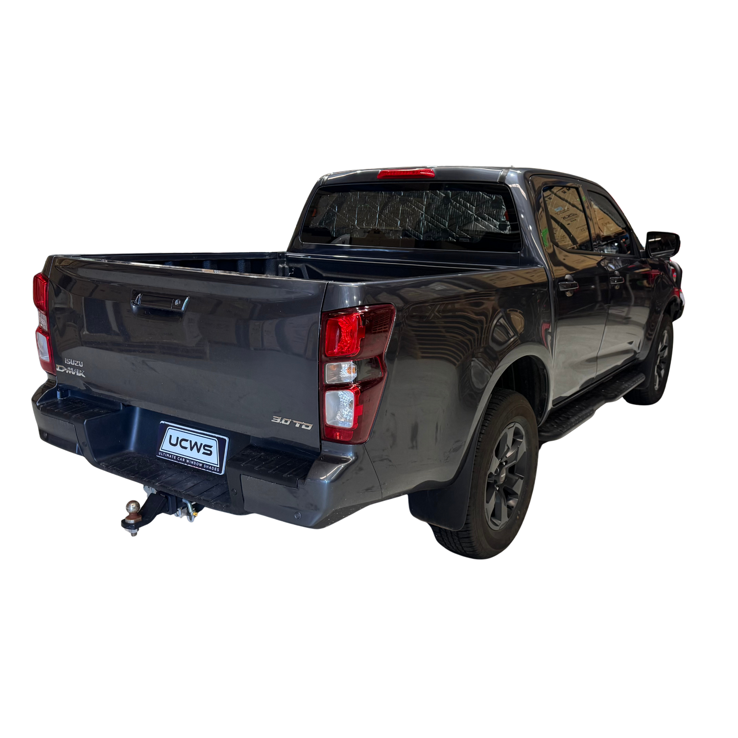 Isuzu D-Max Rear Cab Sunshade Kit