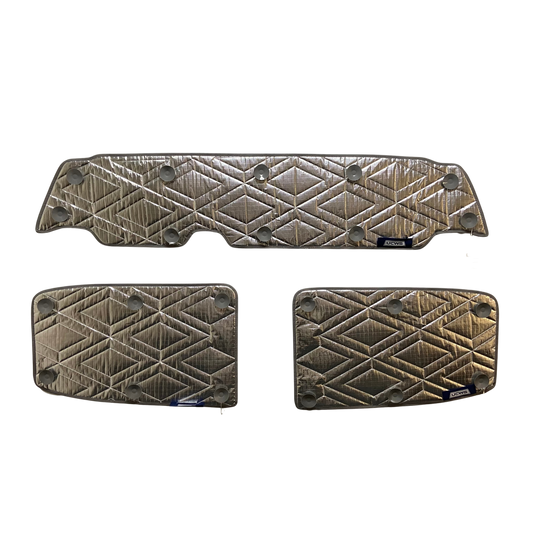 Isuzu D-Max Rear Cab Sunshade Kit