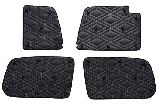 Toyota LandCruiser 105 Series Rear Barn Door Cargo Sunshade Kit