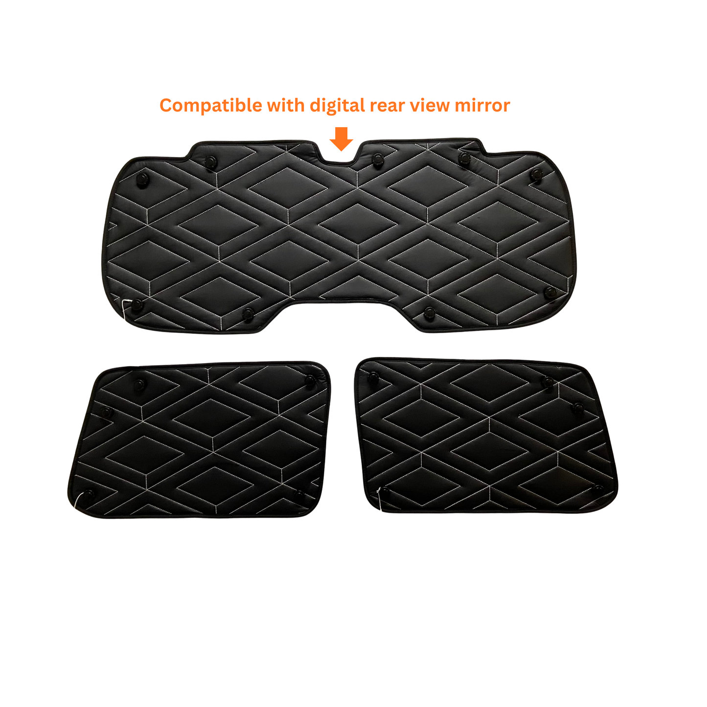 Toyota Prado 250 Series Cargo Sunshade Kit (Digital Rear View Compatible)