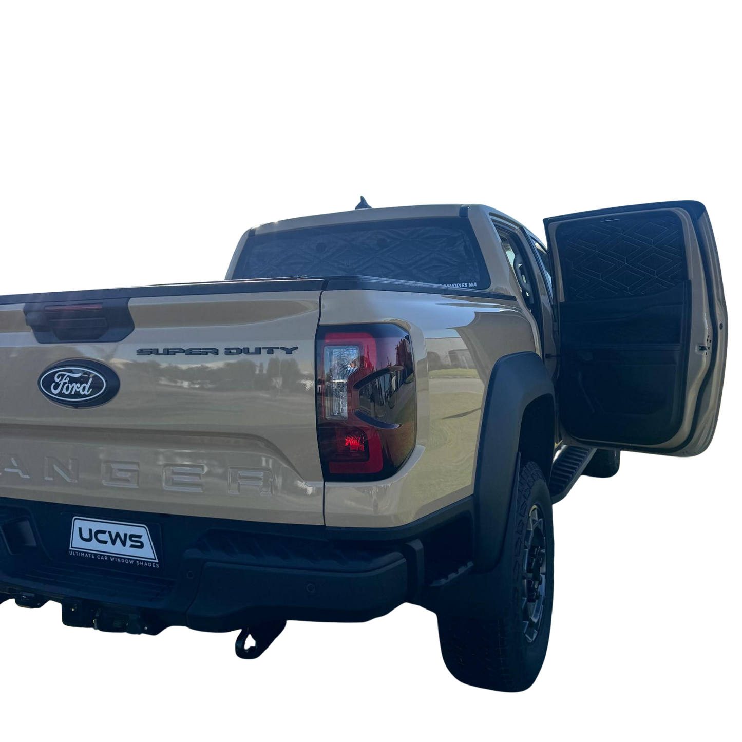 Ford Ranger Super Duty Rear Cab Sunshade Kit