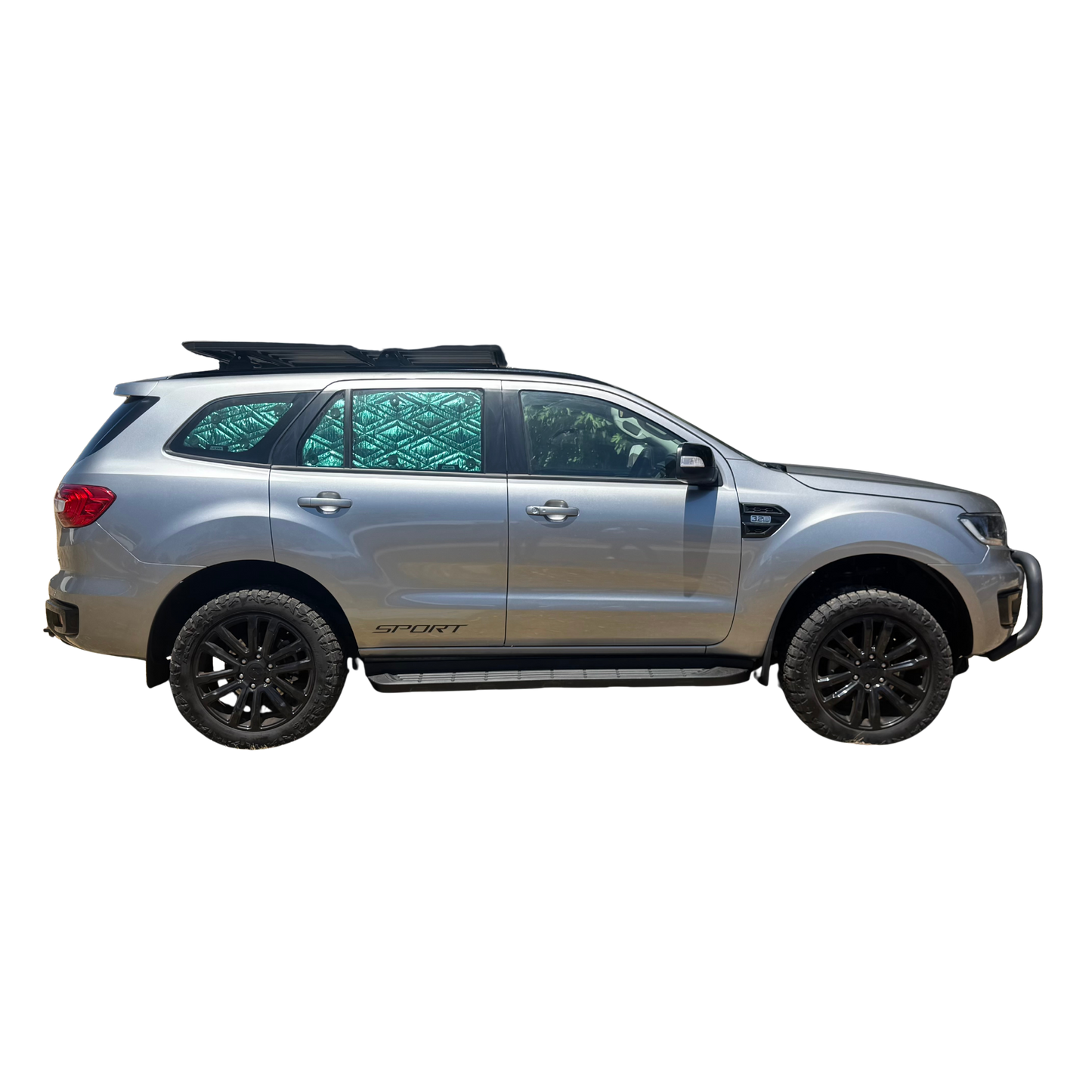 Ford Everest (PX) Doors Sunshade Kit