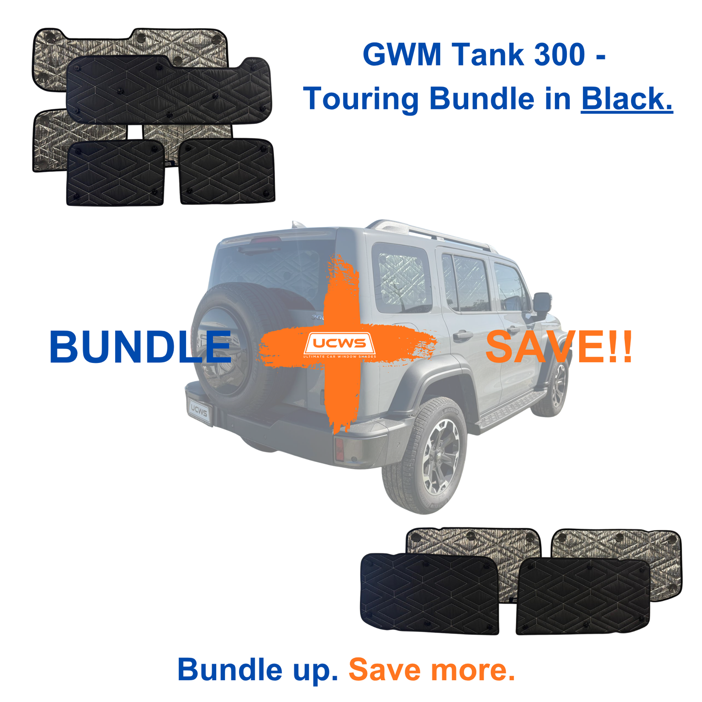 Great Wall Motors Tank 300 - Touring Bundle (Cargo & Doors) - Black
