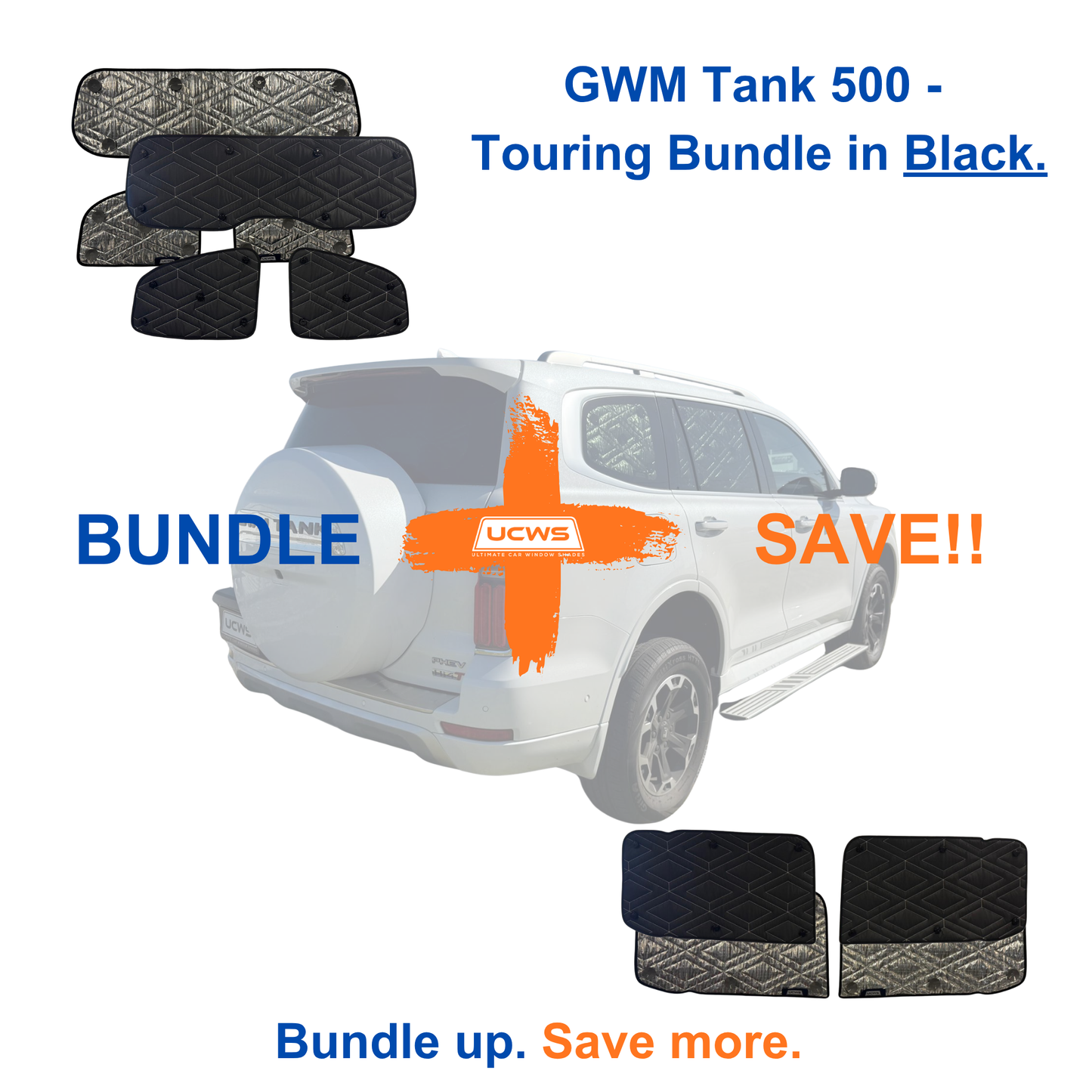 Great Wall Motors Tank 500 - Touring Bundle (Cargo & Doors) - Black