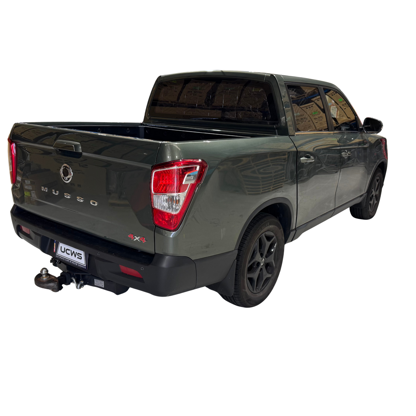 Ssang Yong Musso Rear Cab Sunshade Kit