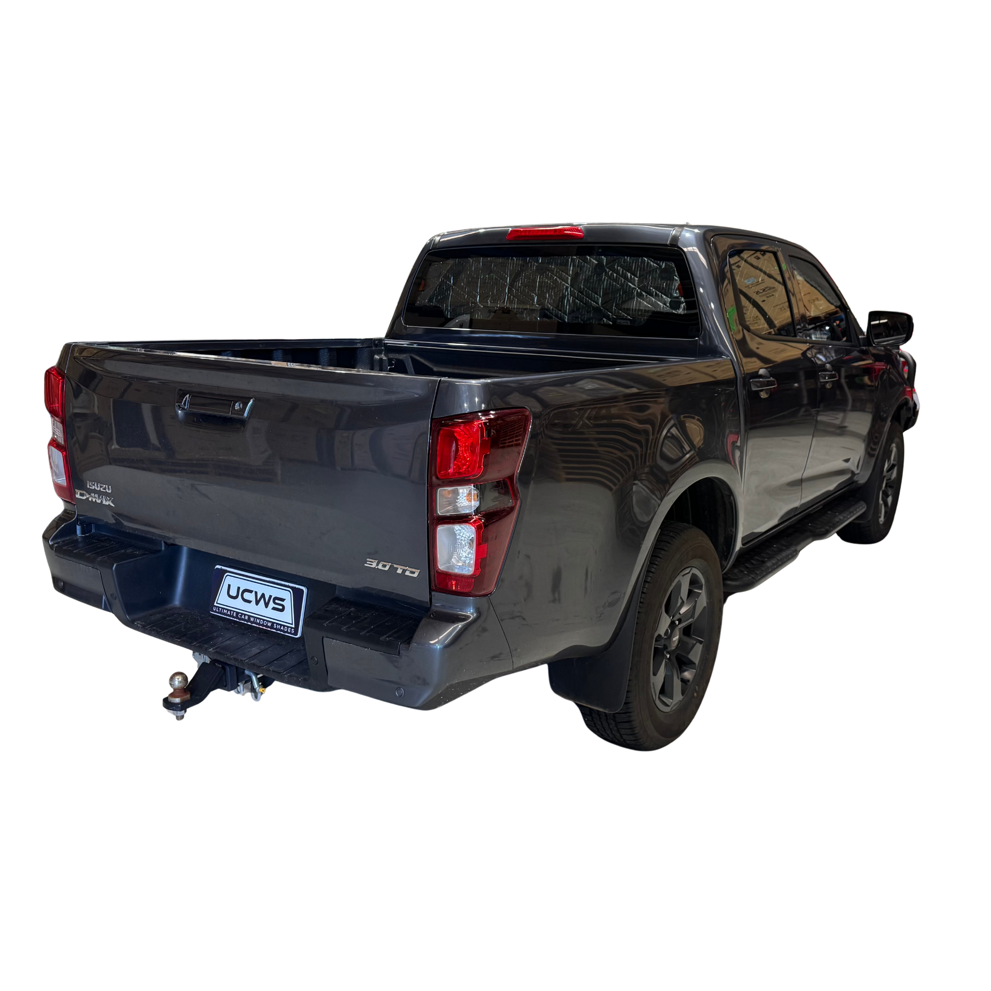 Isuzu D-Max Rear Cab Sunshade Kit