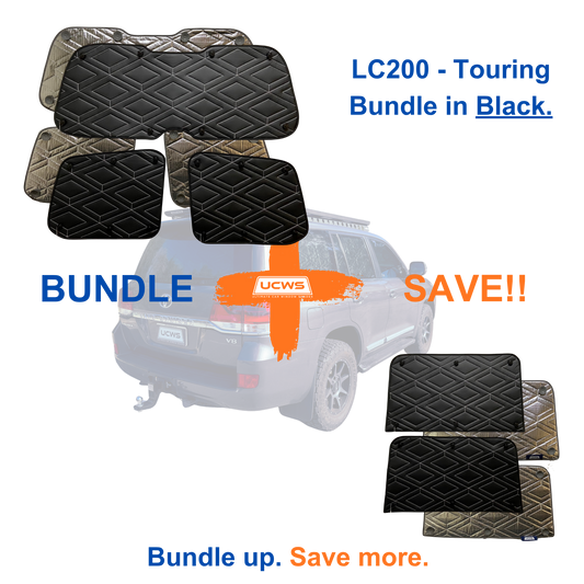 Toyota LandCruiser 200 Series - Touring Bundle (Cargo & Doors) - Black