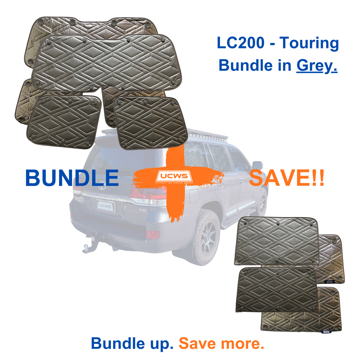 Toyota LandCruiser 200 Series - Touring Bundle (Cargo & Doors) - Grey