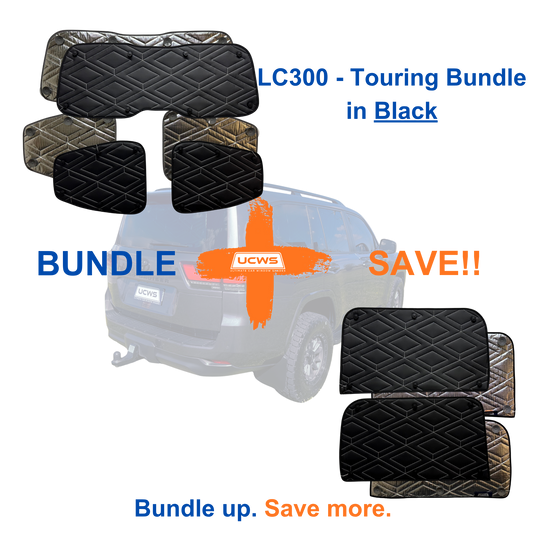 Toyota LandCruiser 300 Series - Touring Bundle (Cargo & Doors) - Black