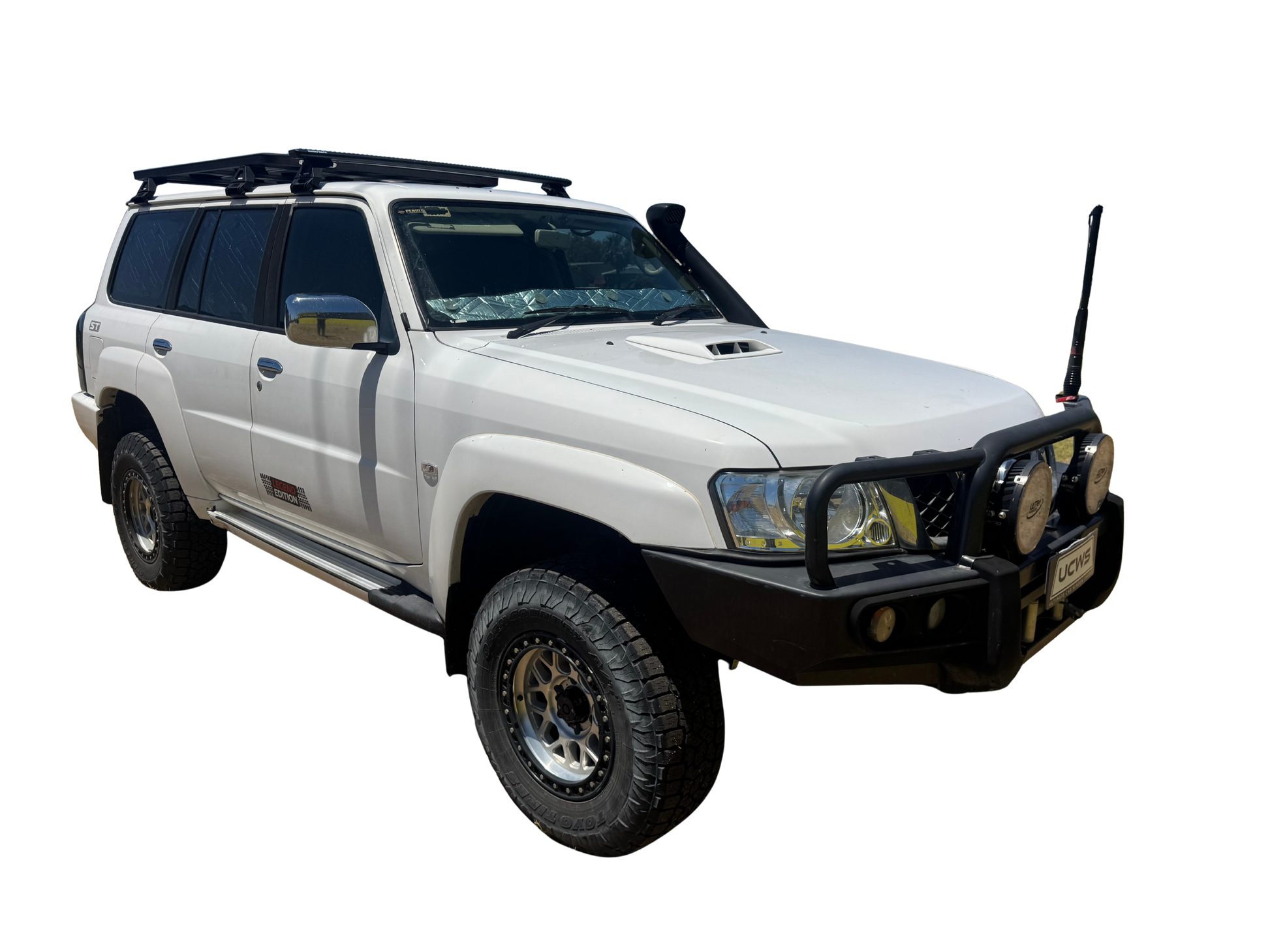 Nissan Patrol GU Dash Sunshade