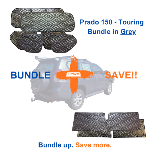 Toyota Prado 150 Series - Touring Bundle (Cargo & Doors) - Grey