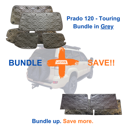 Toyota Prado 120 Series - Touring Bundle (Cargo & Doors) - Grey