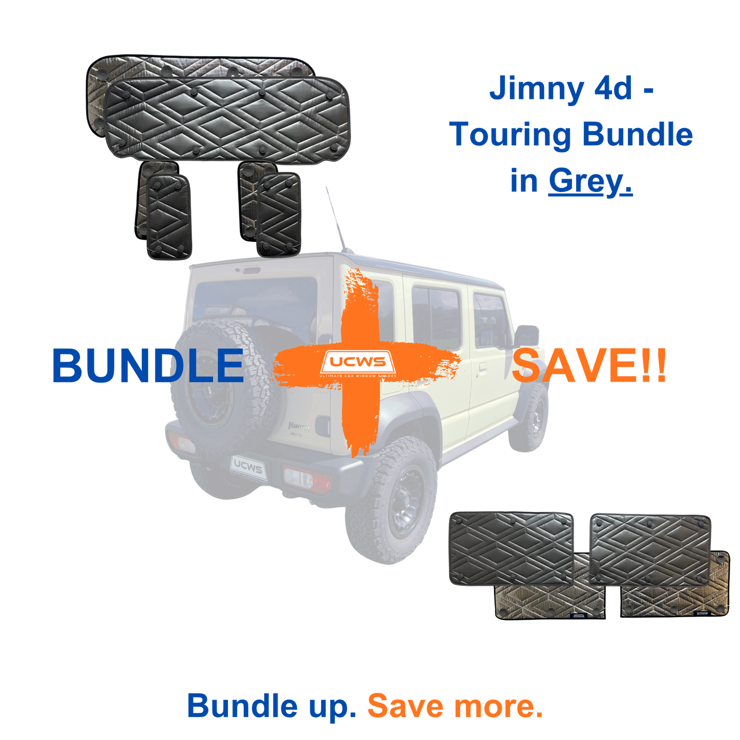 Suzuki Jimny 4-Door - Touring Bundle (Cargo & Doors) - Grey