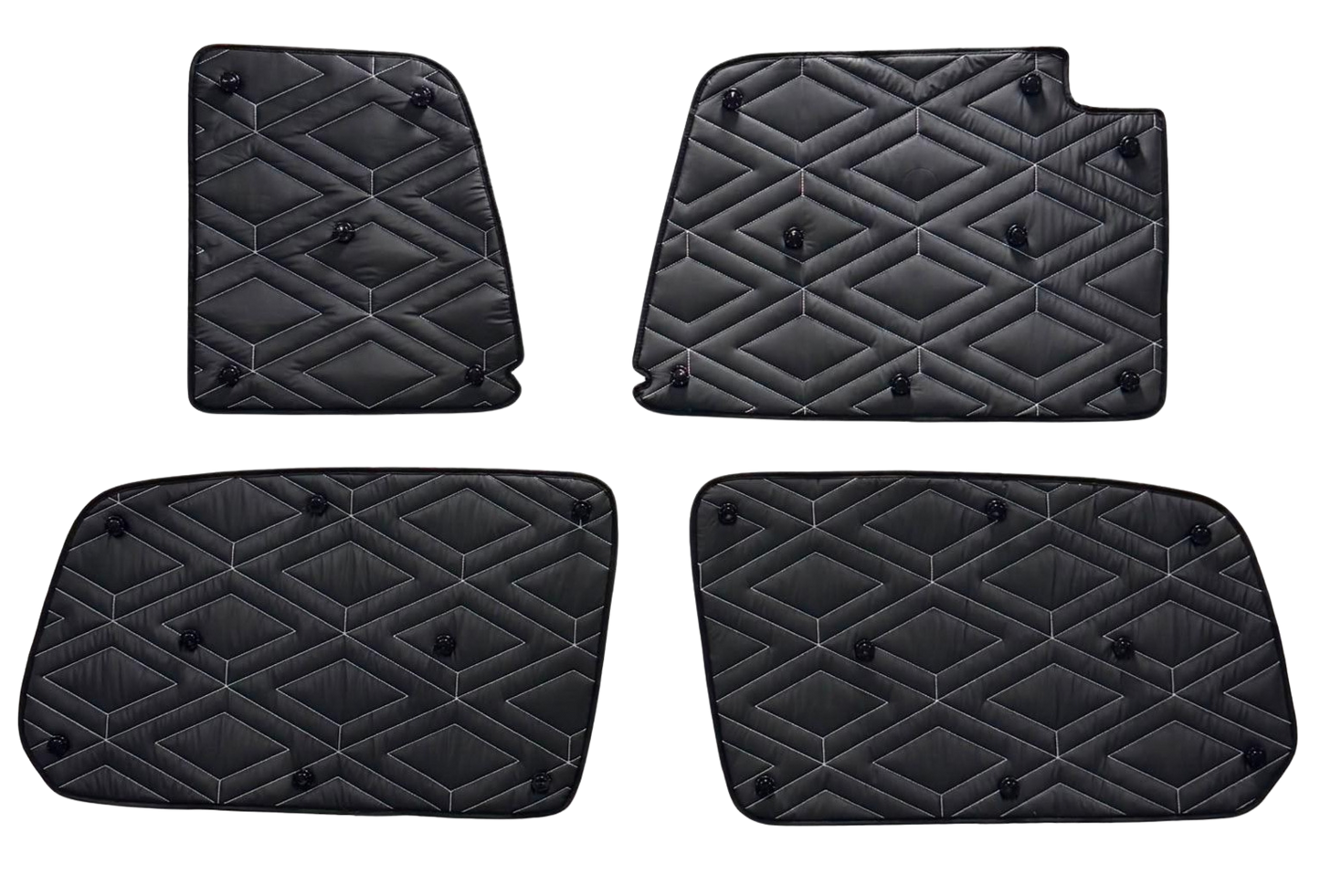 Toyota LandCruiser 105 Series Barn Door - Touring Bundle (Cargo & Doors) - Black