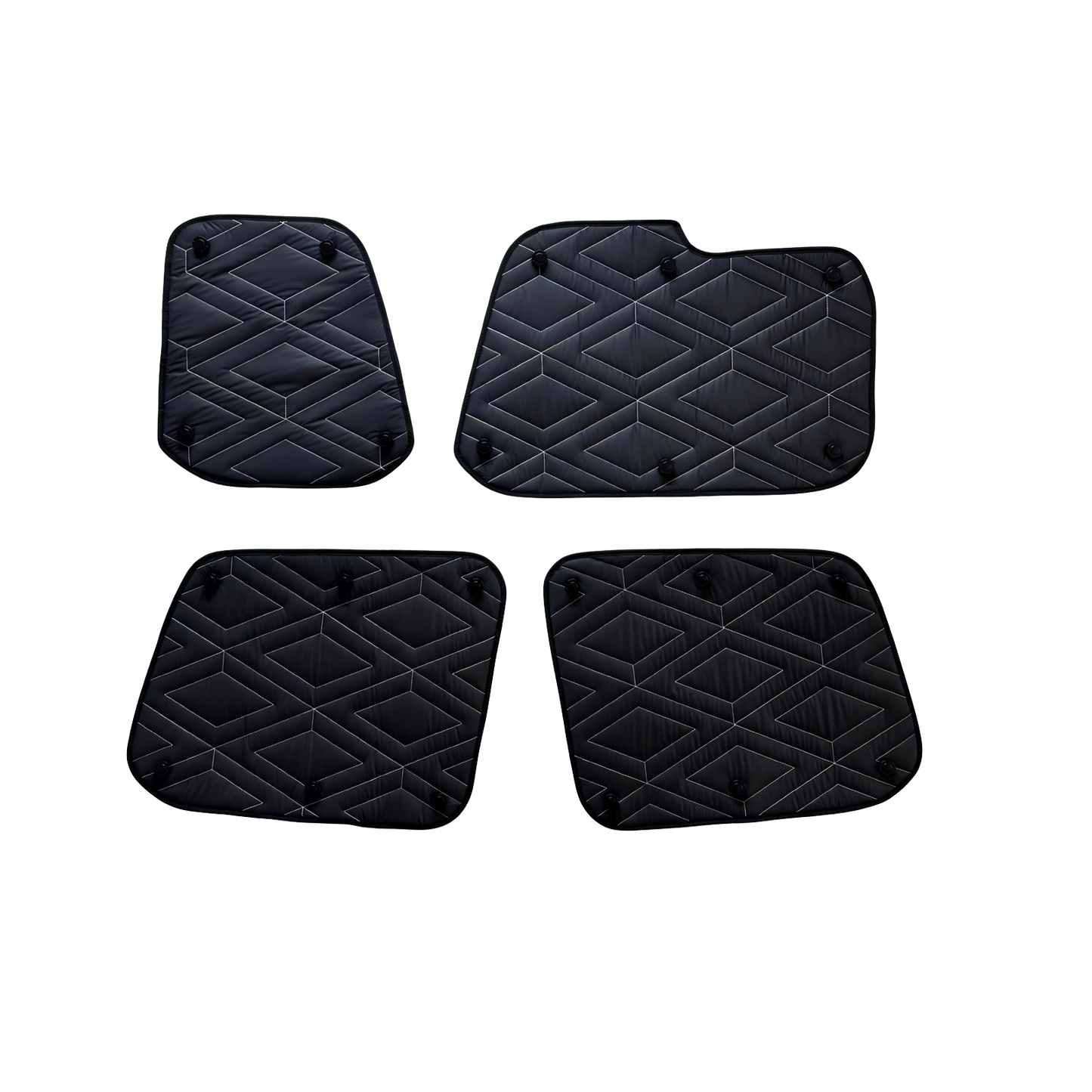 Toyota LandCruiser 200 Series Barn Door - Touring Bundle (Cargo & Doors) - Black
