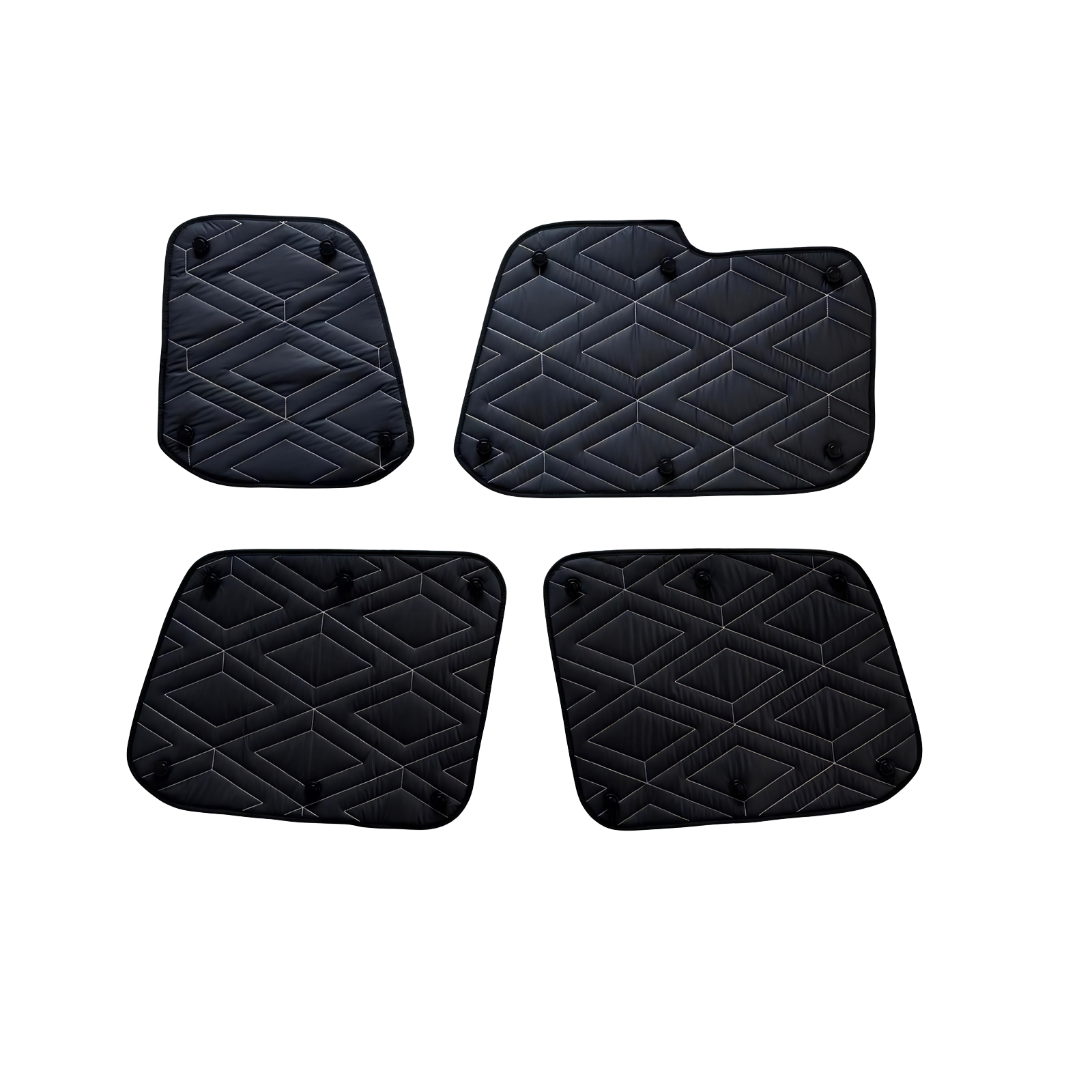 Toyota LandCruiser 200 Series Barn Door - Touring Bundle (Cargo & Doors) - Black