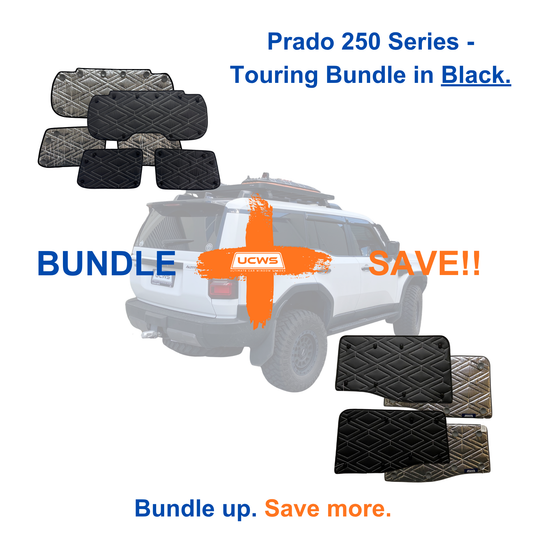 Toyota Prado 250 Series  - Touring Bundle (Cargo & Doors) - Black