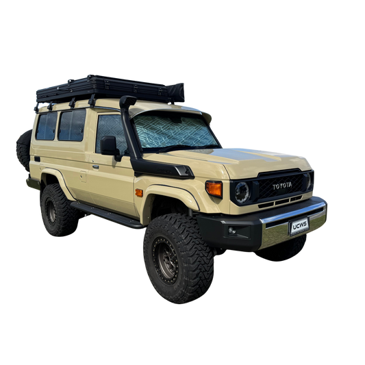 Toyota Troop Carrier Front Cab Blackout Sunshade Kit