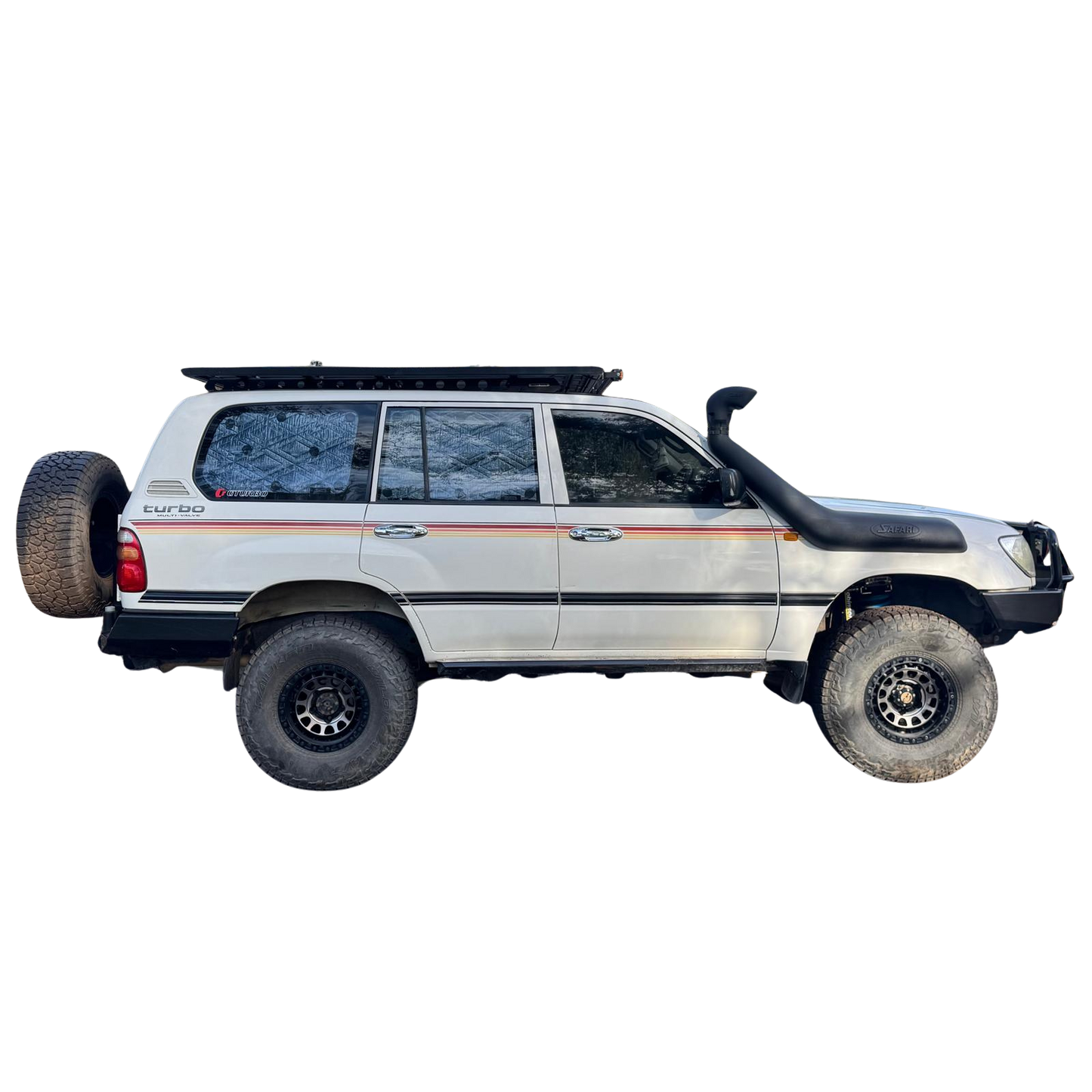 Toyota LandCruiser 105 Series Barn Door - Touring Bundle (Cargo & Doors) - Grey