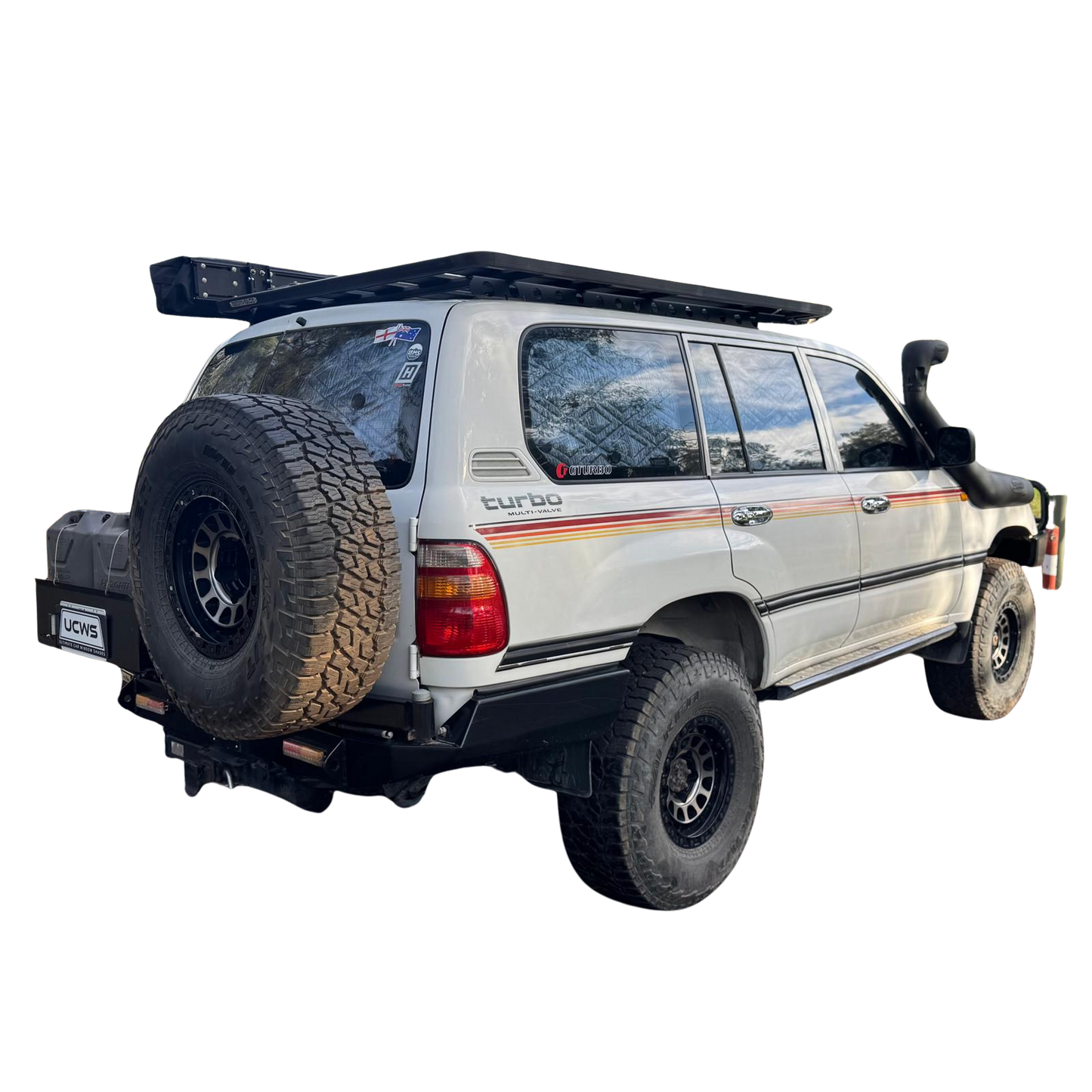 Toyota LandCruiser 105 Series Barn Door - Touring Bundle (Cargo & Doors) - Grey
