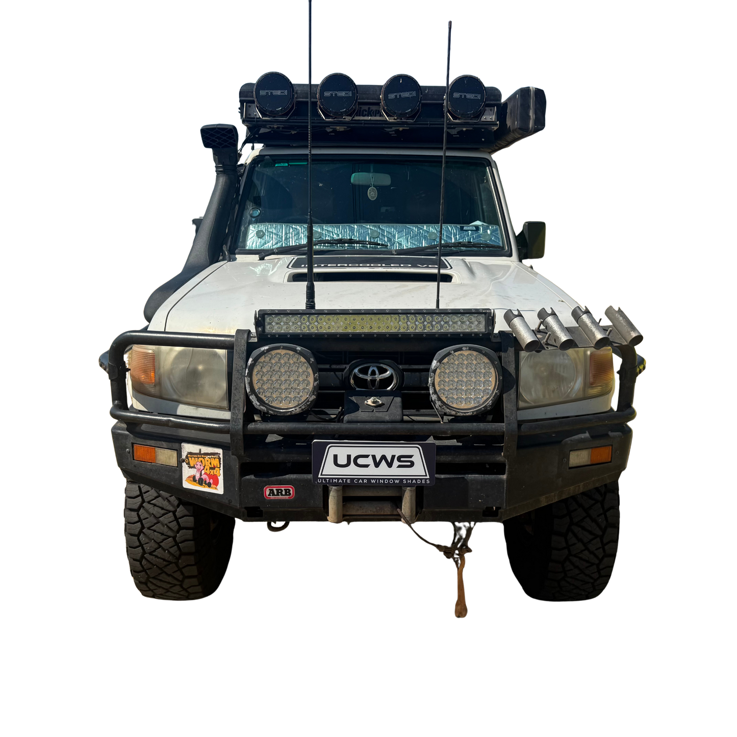 Toyota LandCruiser 76 Series Dash Sunshade