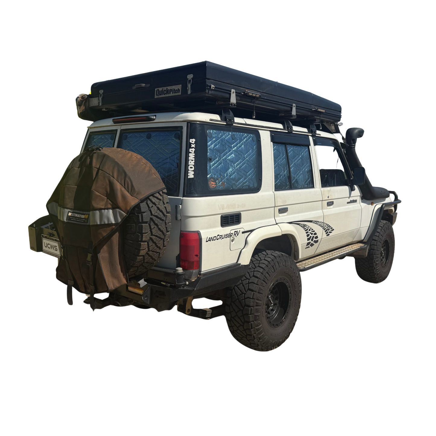 Toyota LandCruiser 76 Series - Touring Bundle (Cargo & Doors) - Black