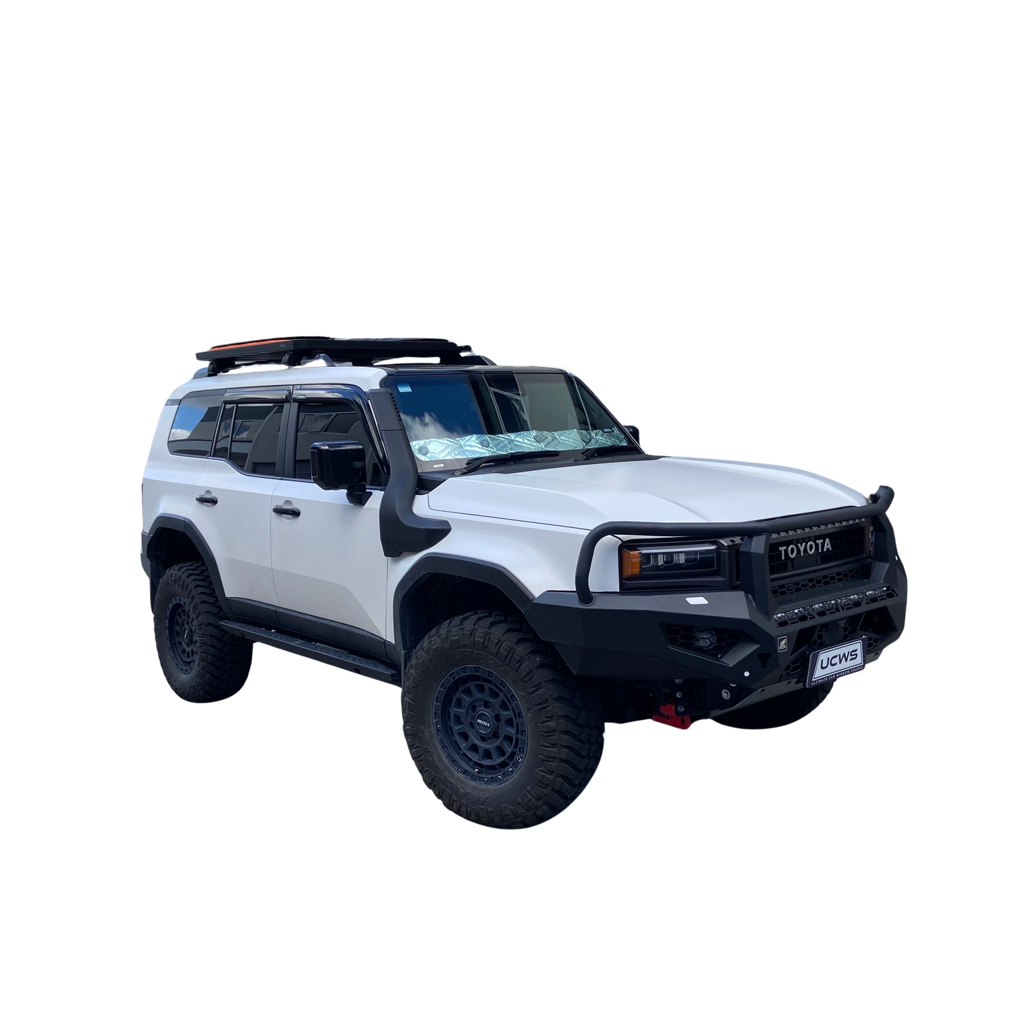 Toyota Prado 250 Series (Digital Rear View Compatible) - Touring Bundle (Cargo & Doors) - Black