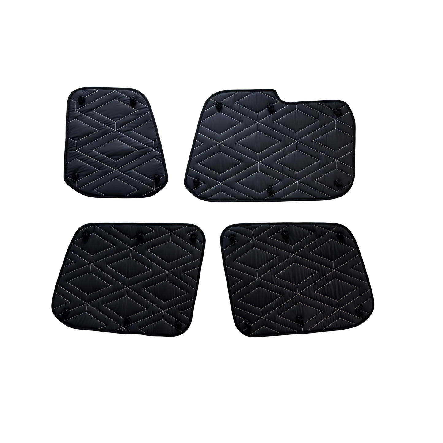 Toyota LandCruiser 200 Series Rear Barn Door Cargo Sunshade Kit
