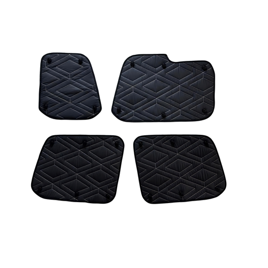Toyota LandCruiser 200 Series Rear Barn Door Cargo Sunshade Kit